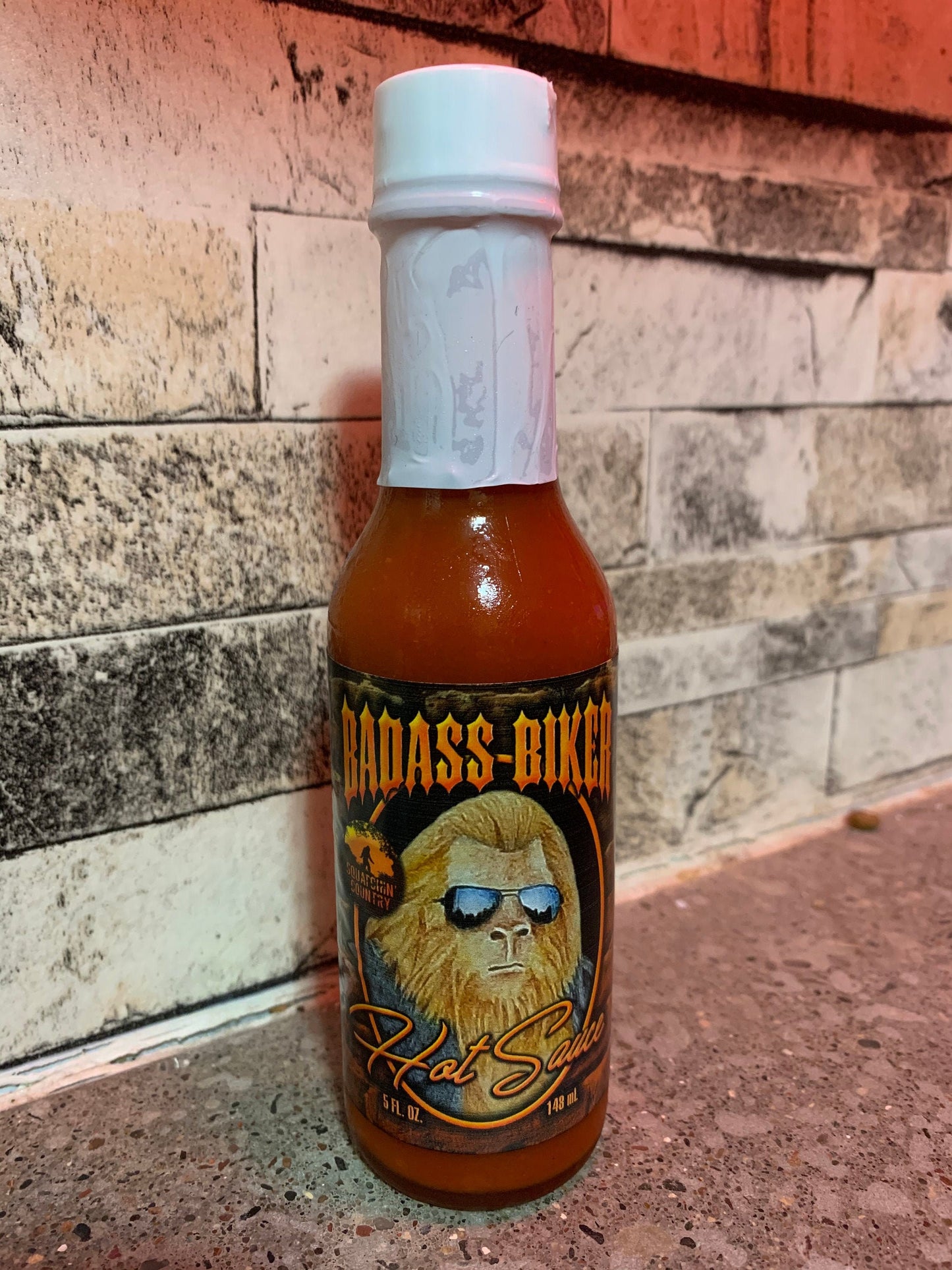 Badass Biker Hot Sauce from Squatchin' Country