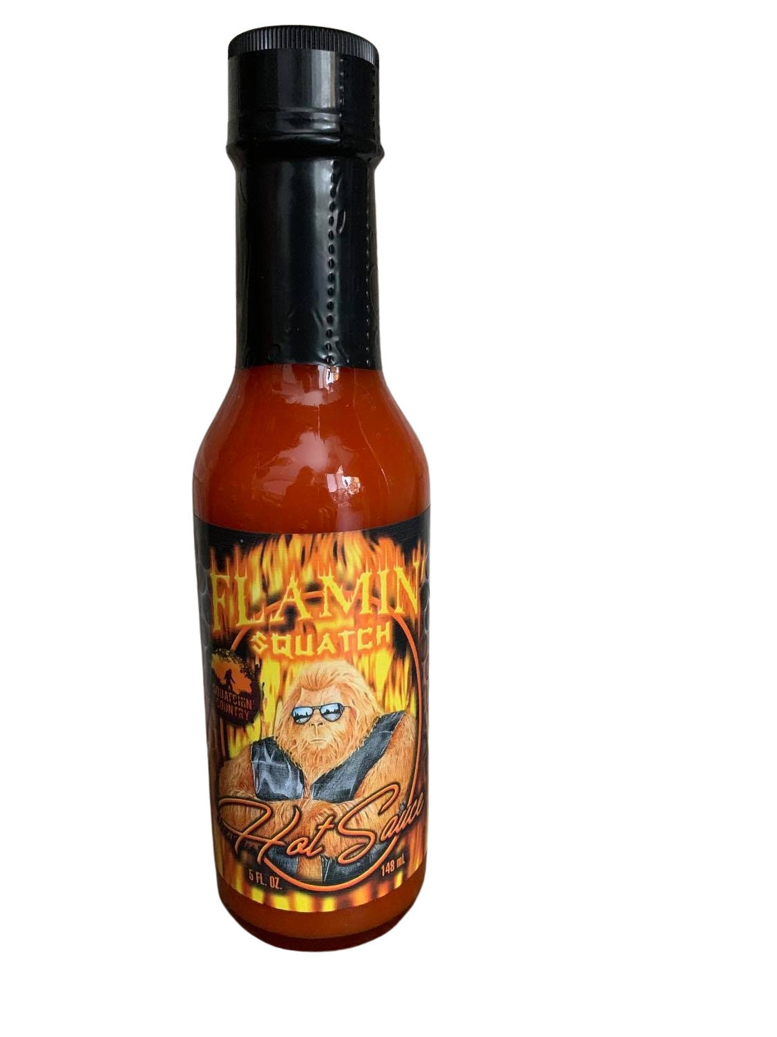 Flamin' Squatch Hot Sauce from Squatchin' Country