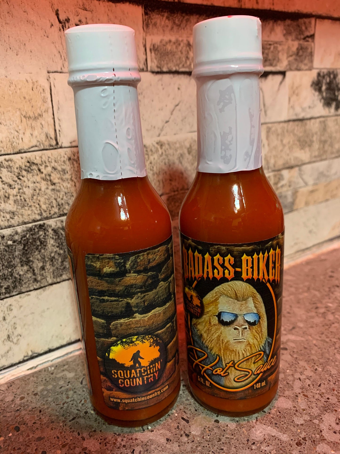 Badass Biker Hot Sauce from Squatchin' Country