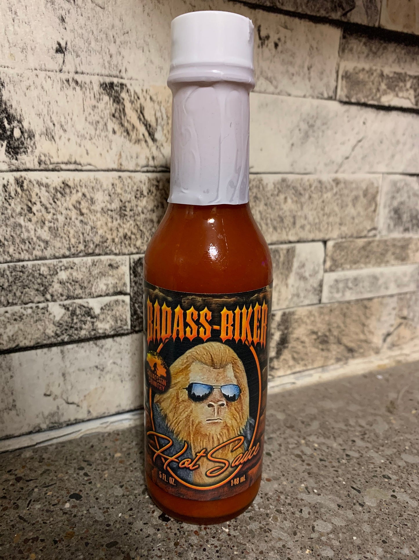Badass Biker Hot Sauce from Squatchin' Country