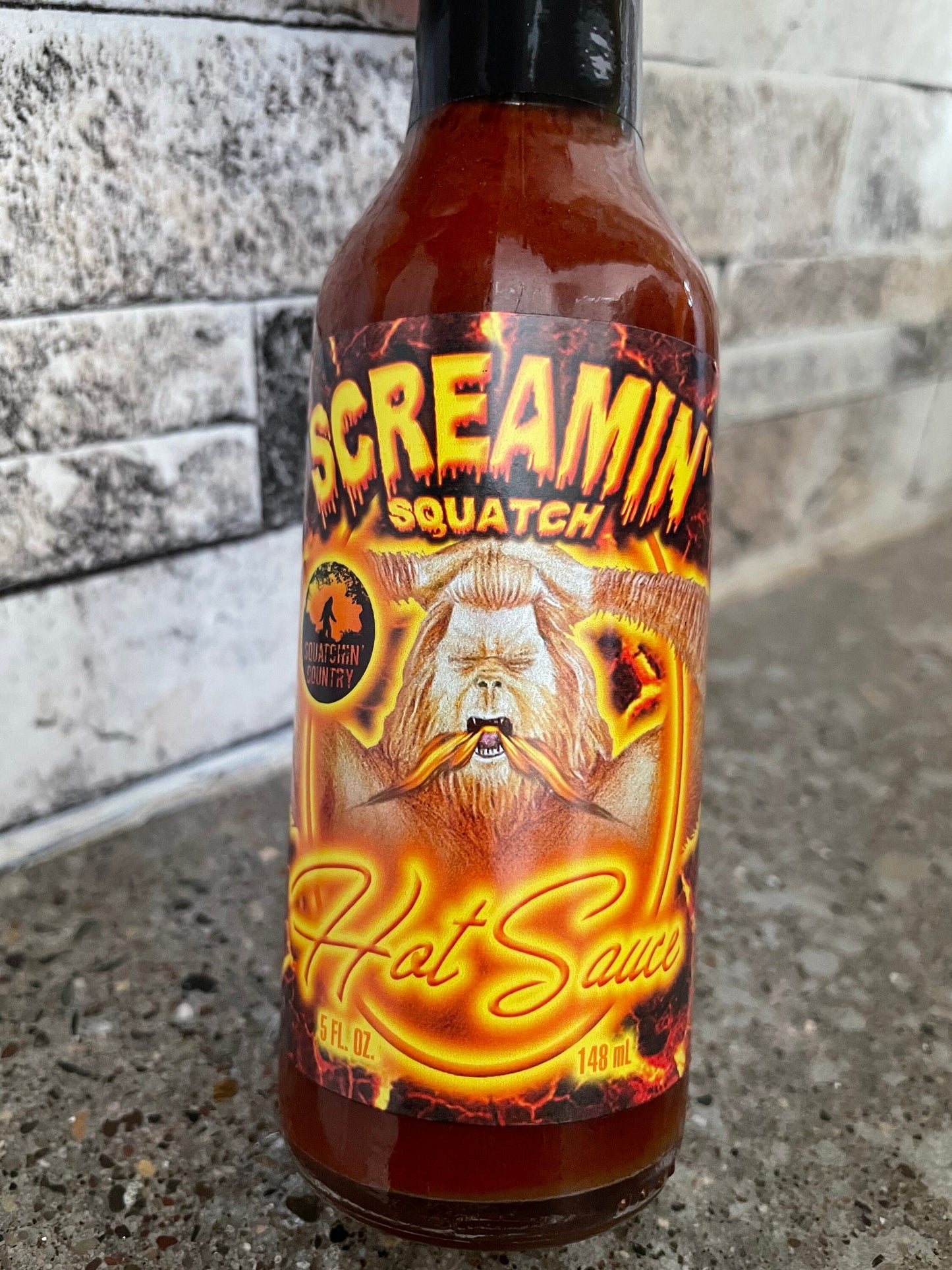 Screamin' Squatch Hot Sauce from Squatchin' Country