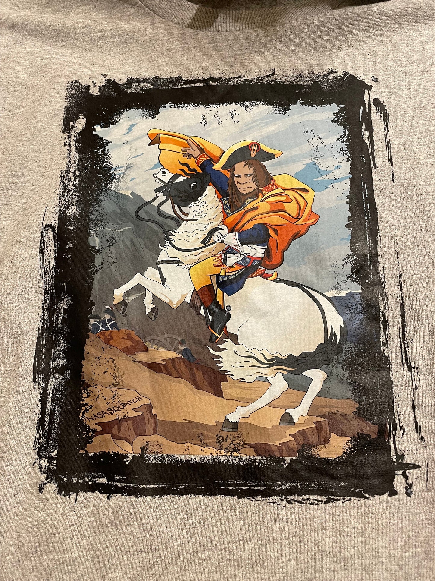 Napoleon BonaSasquatch T-shirt by Squatchin' Country