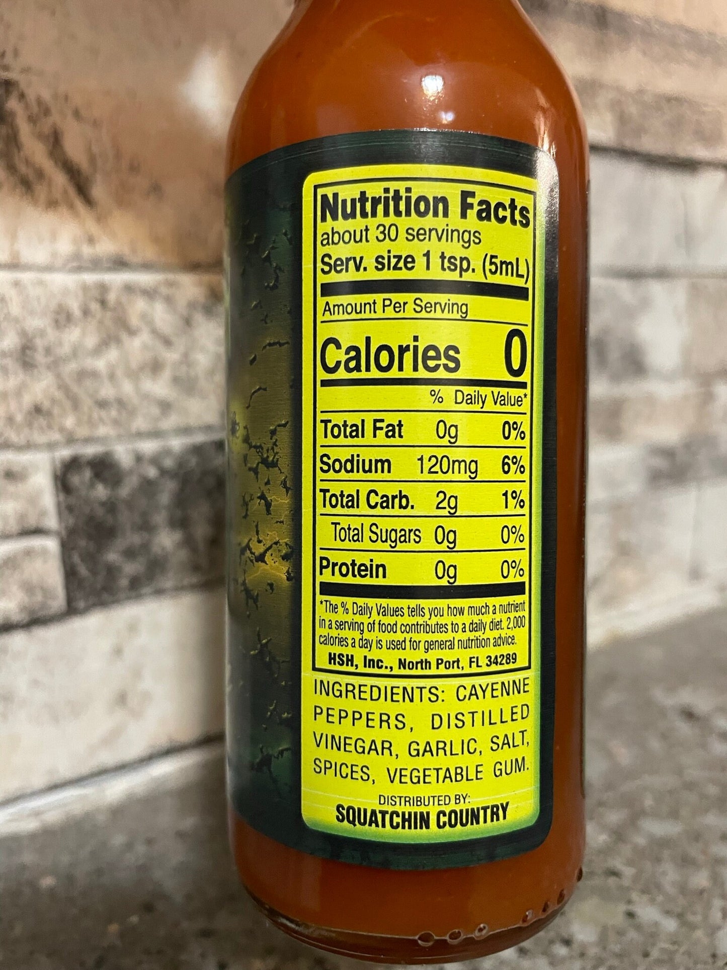 Squatch's Breath Garlic Hot Sauce from Squatchin' Country