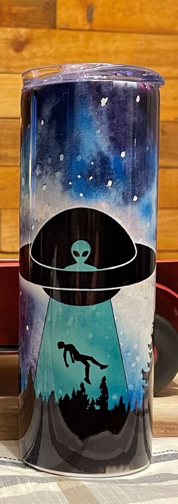 Alien abduction 20oz tumbler