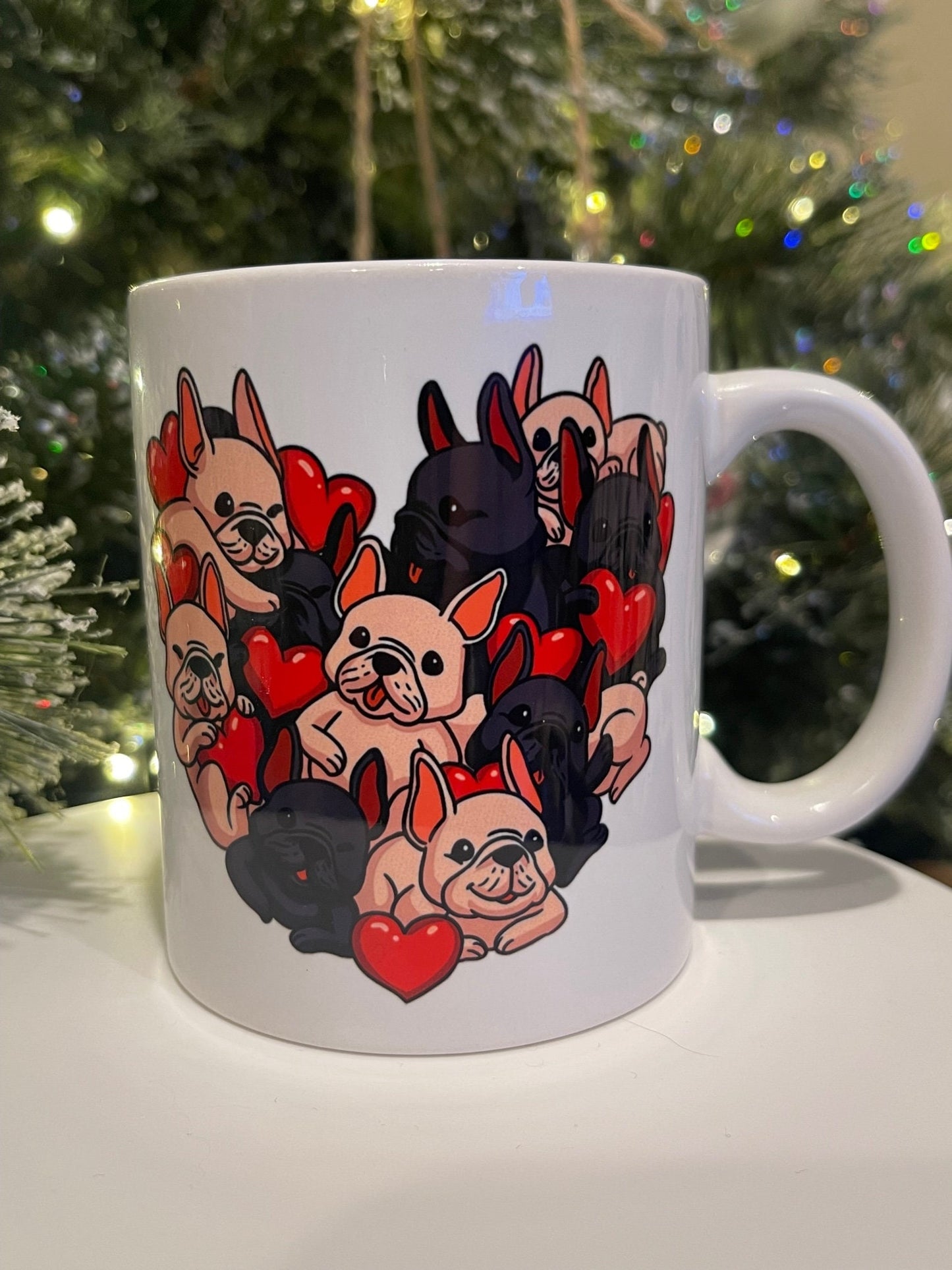 Frenchie Love Nutrition coffee mug