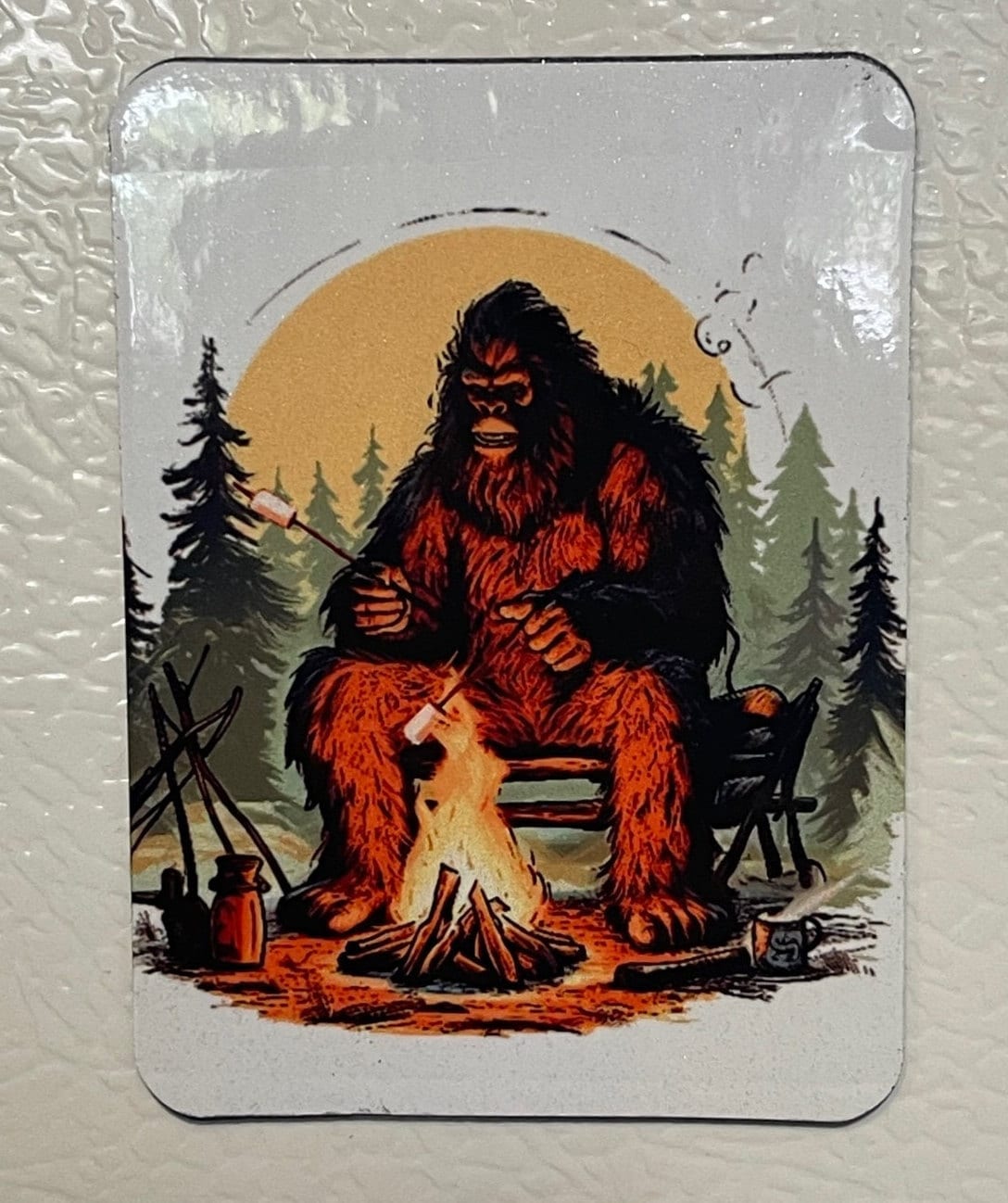 Bigfoot magnets - multiple cool Sasquatch designs 2"x3"