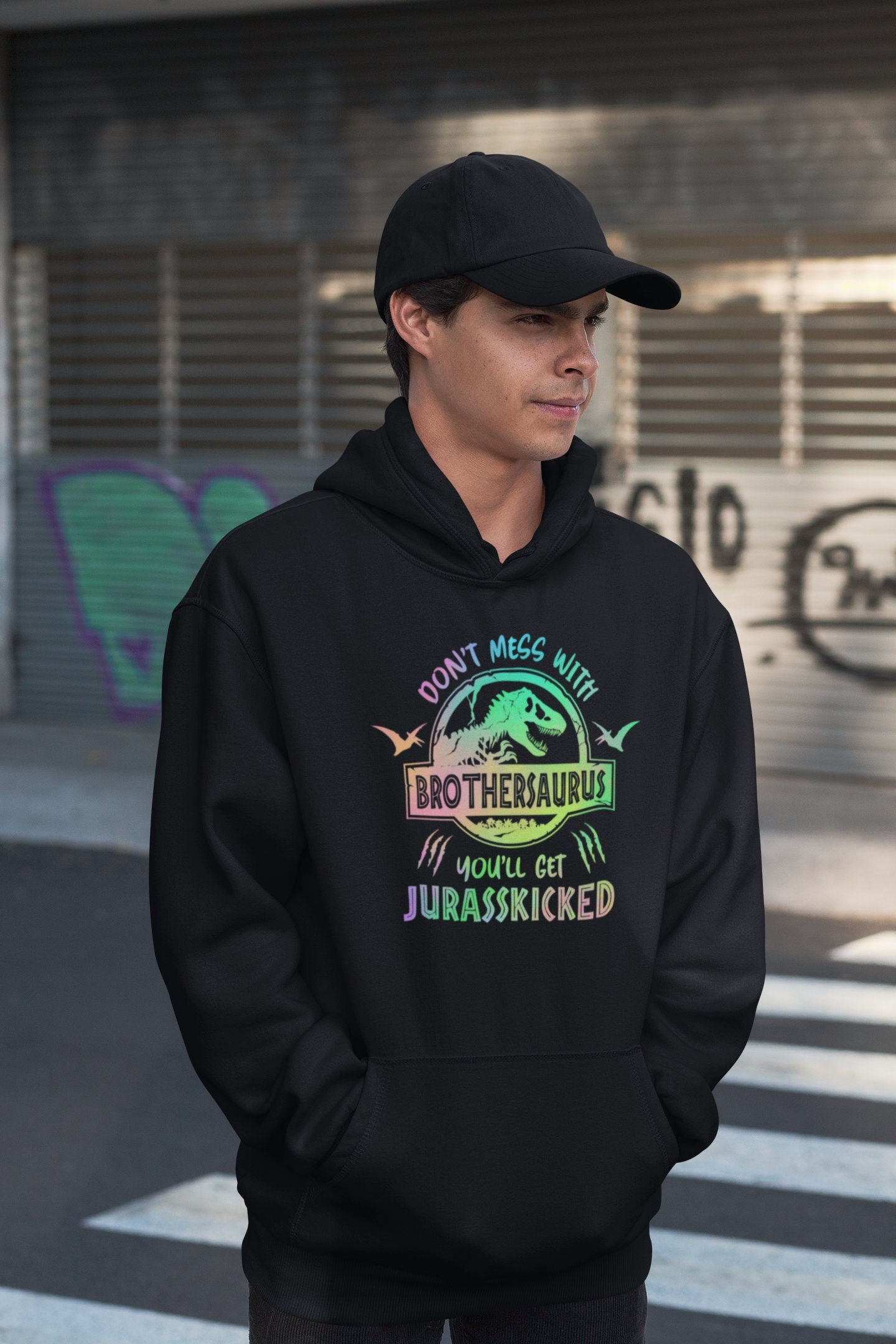 Family-saurus hoodie Mamasaurus Papasaurus kidasaurus sister, brother, baby