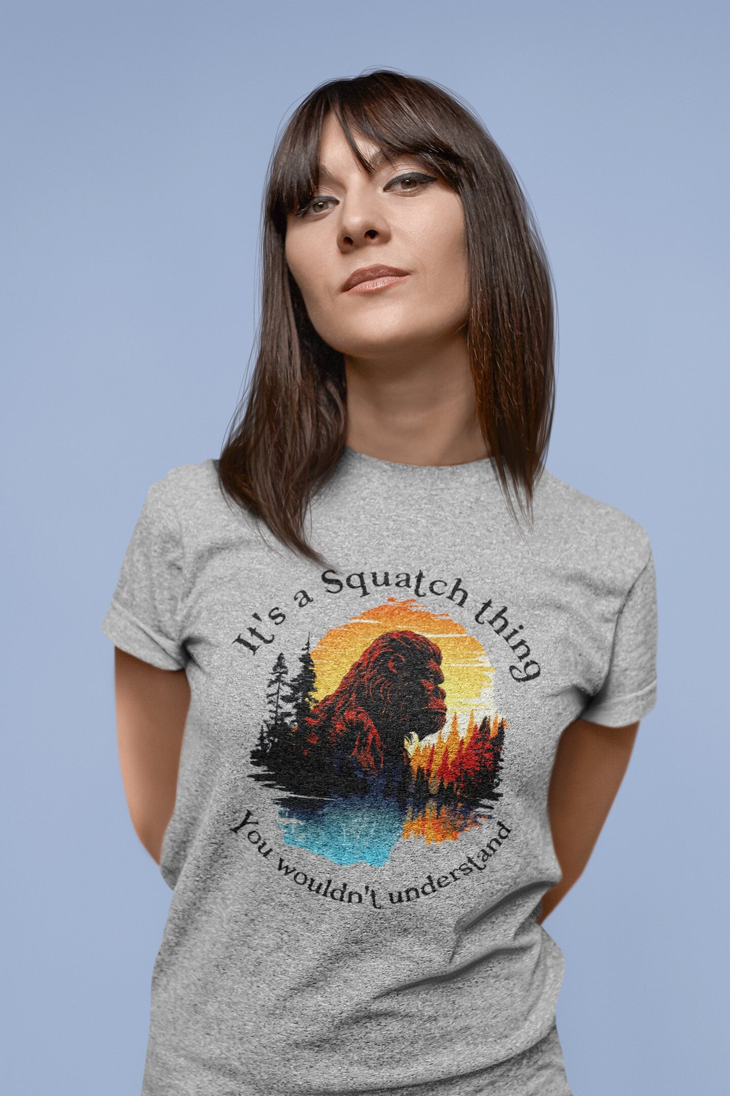 It's a Squatch Thing - You wouldn't Understand t-shirt (grey)