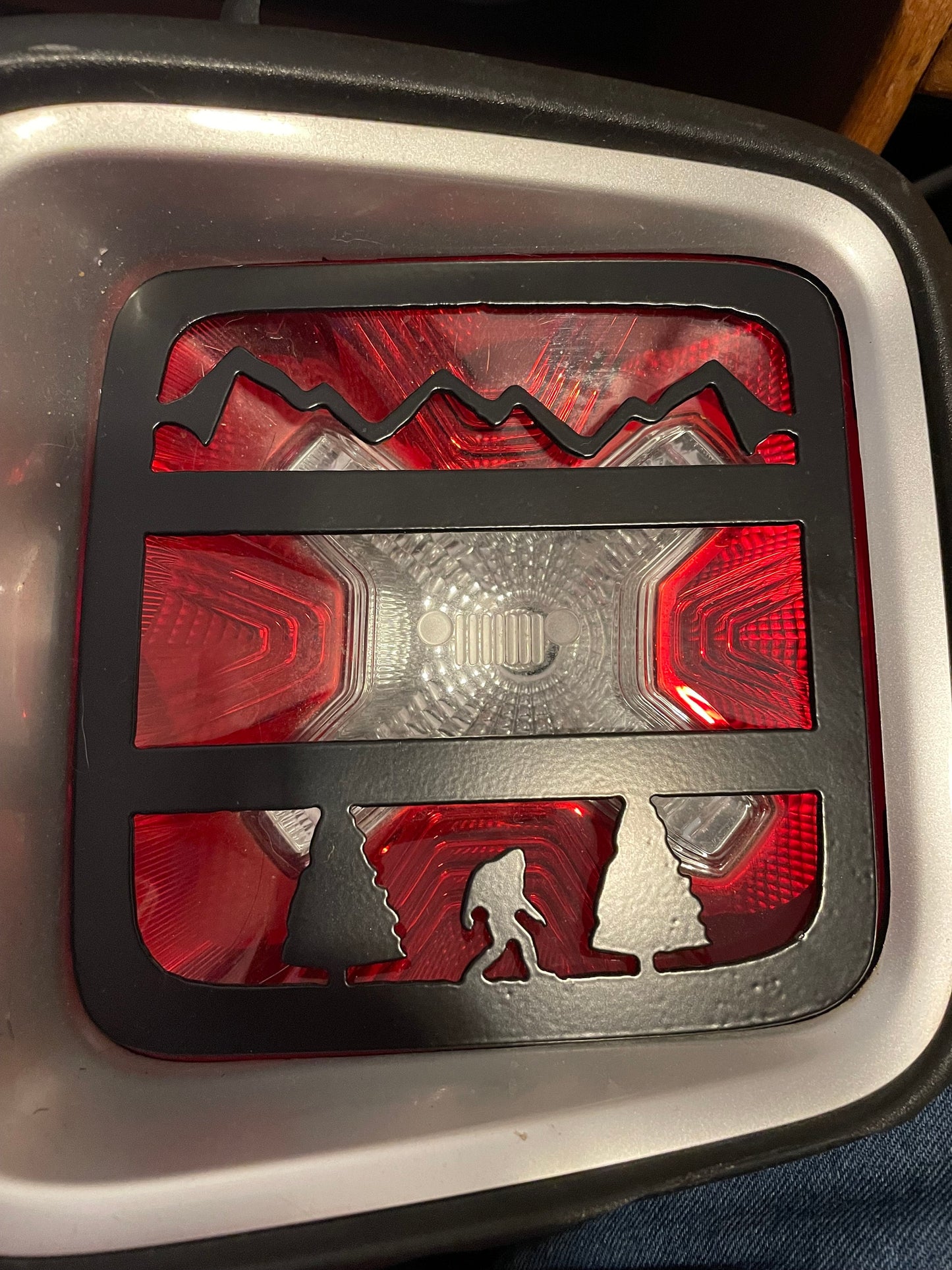 Bigfoot premium tail light covers for Jeep Renegade 2015 to present