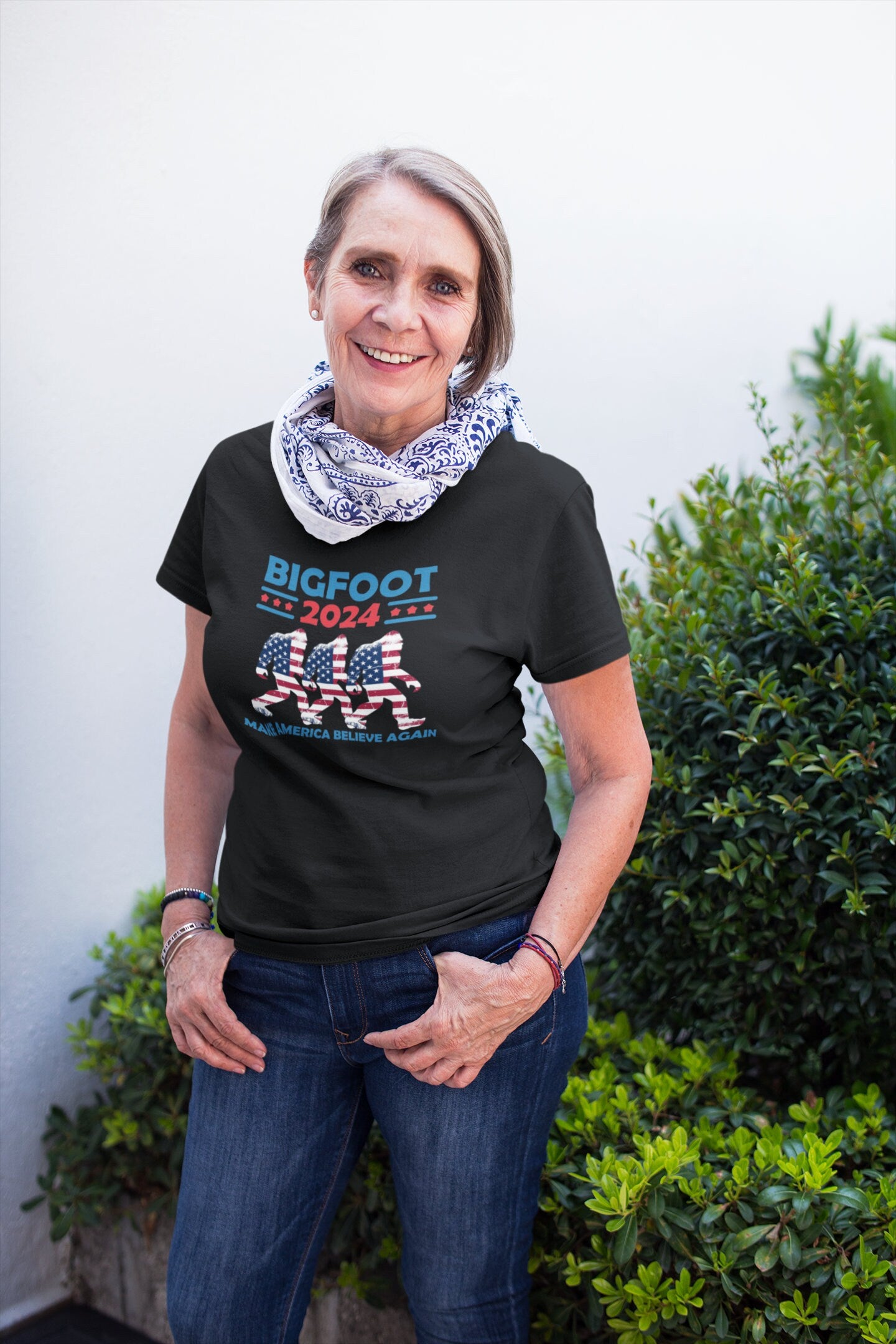 Bigfoot 2024 tshirt (black)