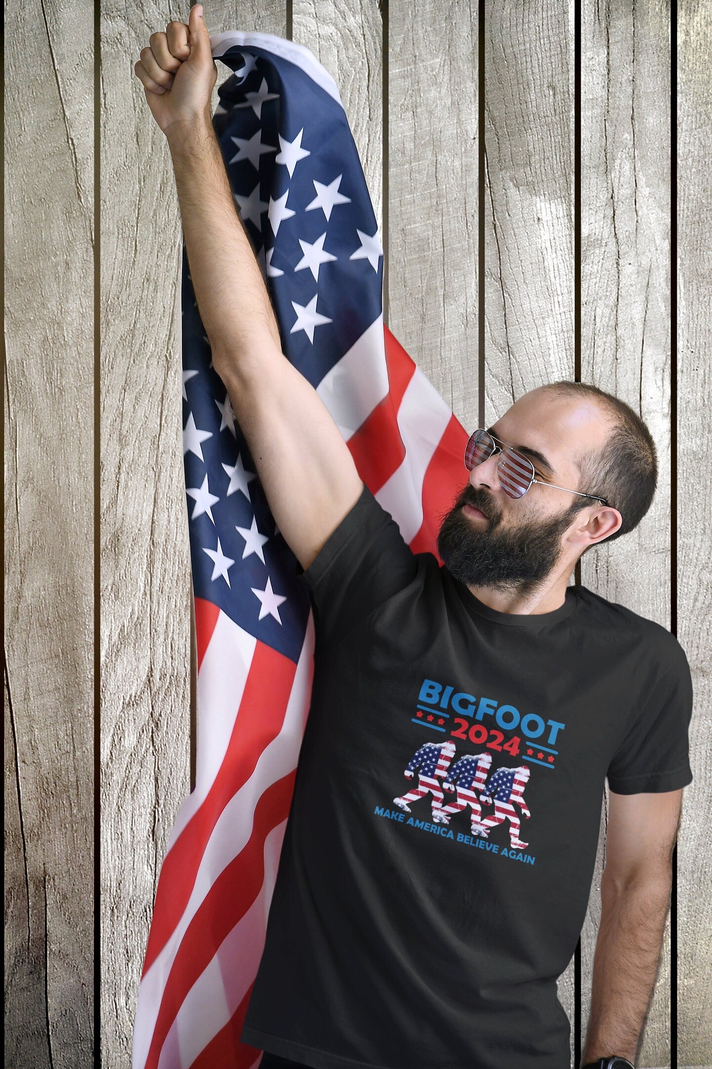 Bigfoot 2024 tshirt (black)
