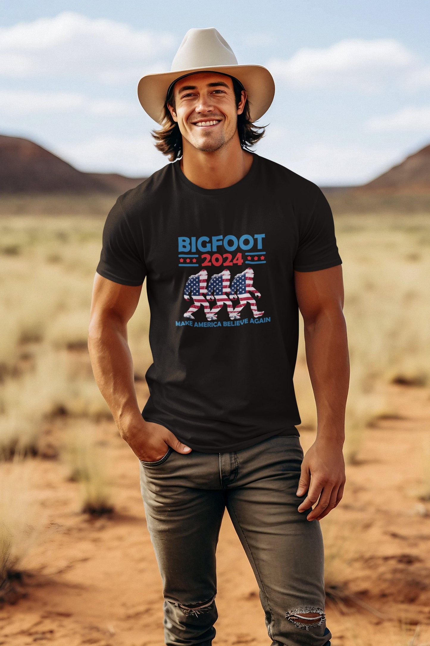 Bigfoot 2024 tshirt (black)