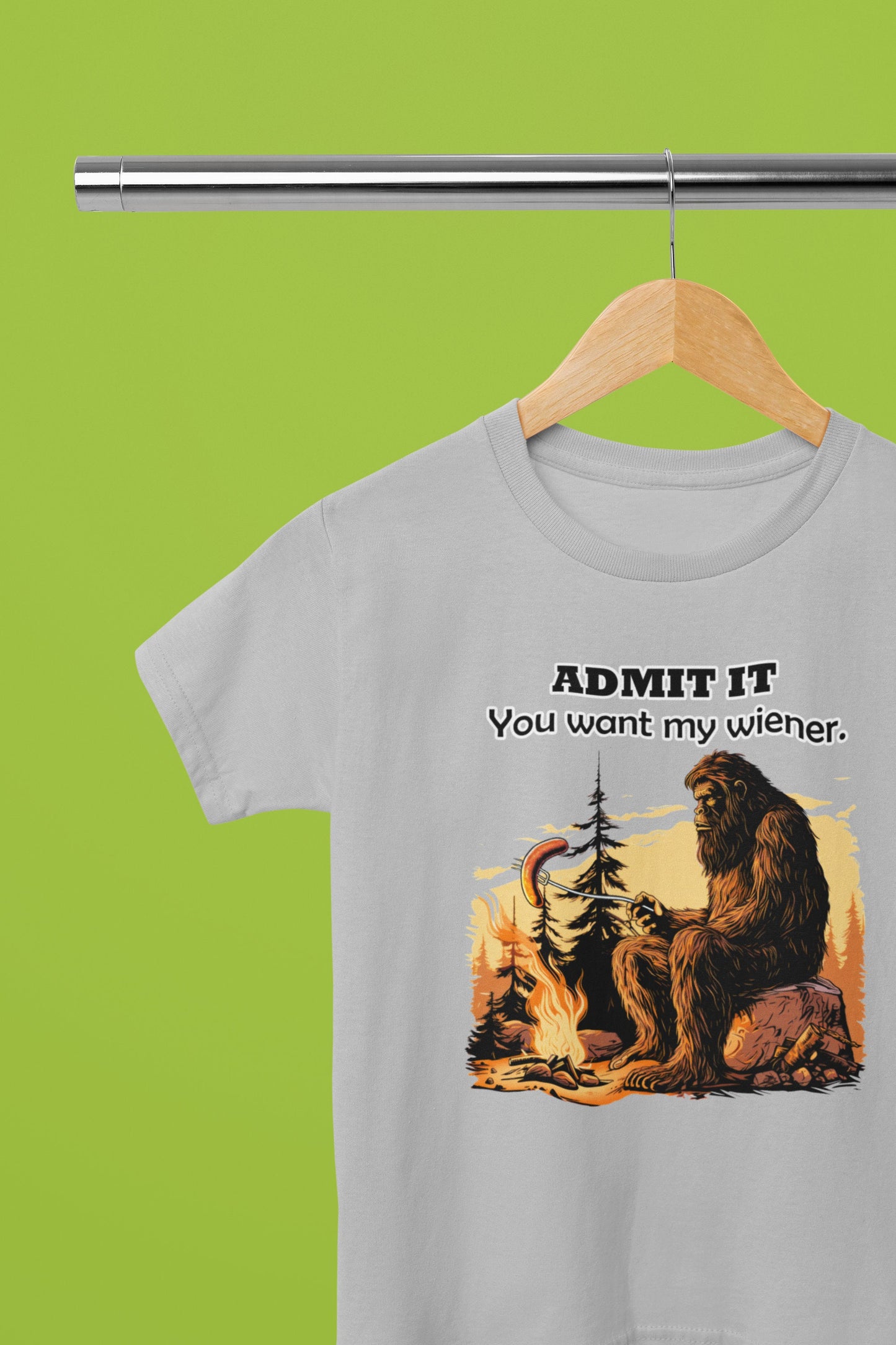 Admit it - You want my wiener t-shirt (gray, white or black)