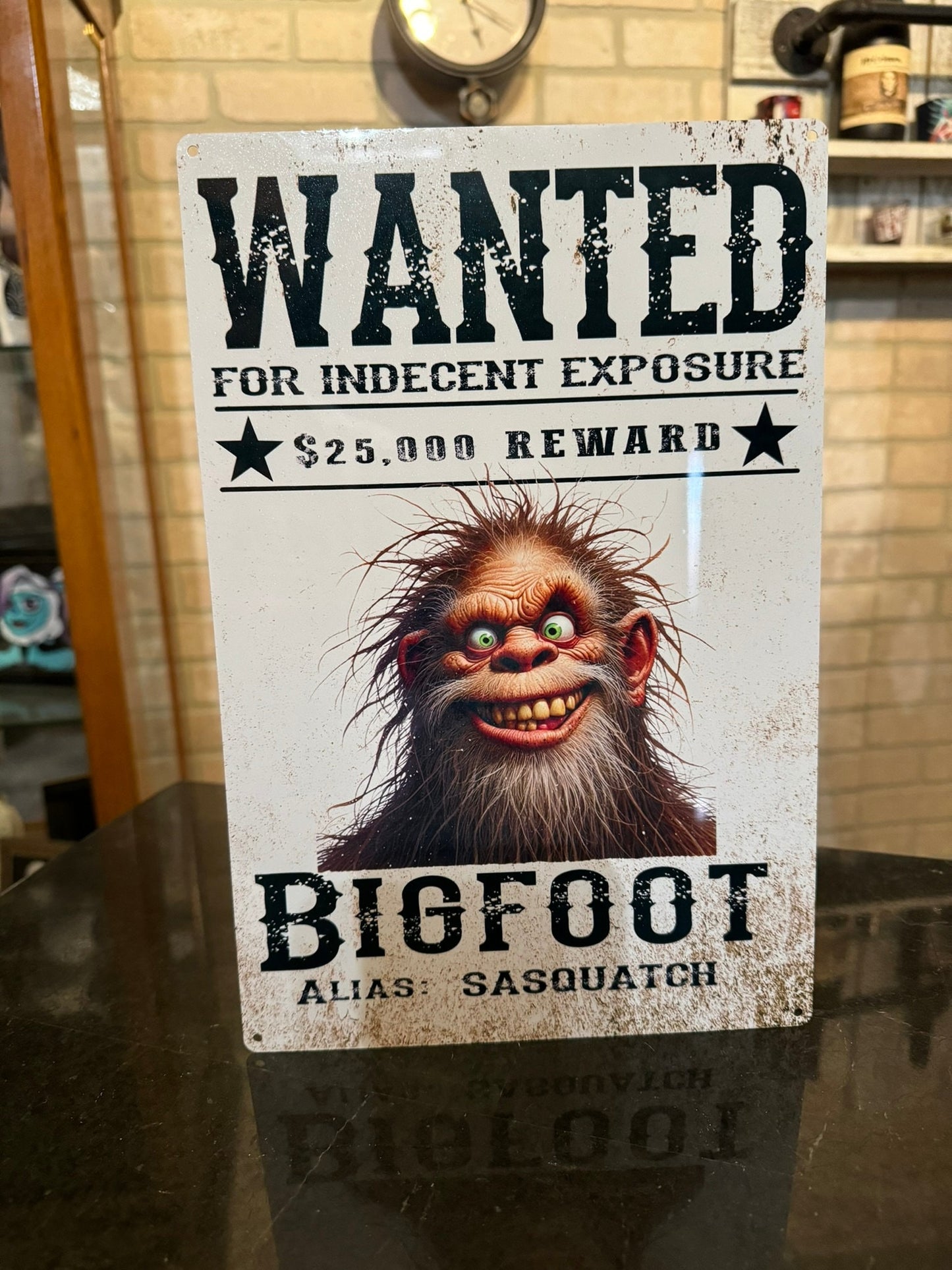Bigfoot - Wanted signs - choose your design