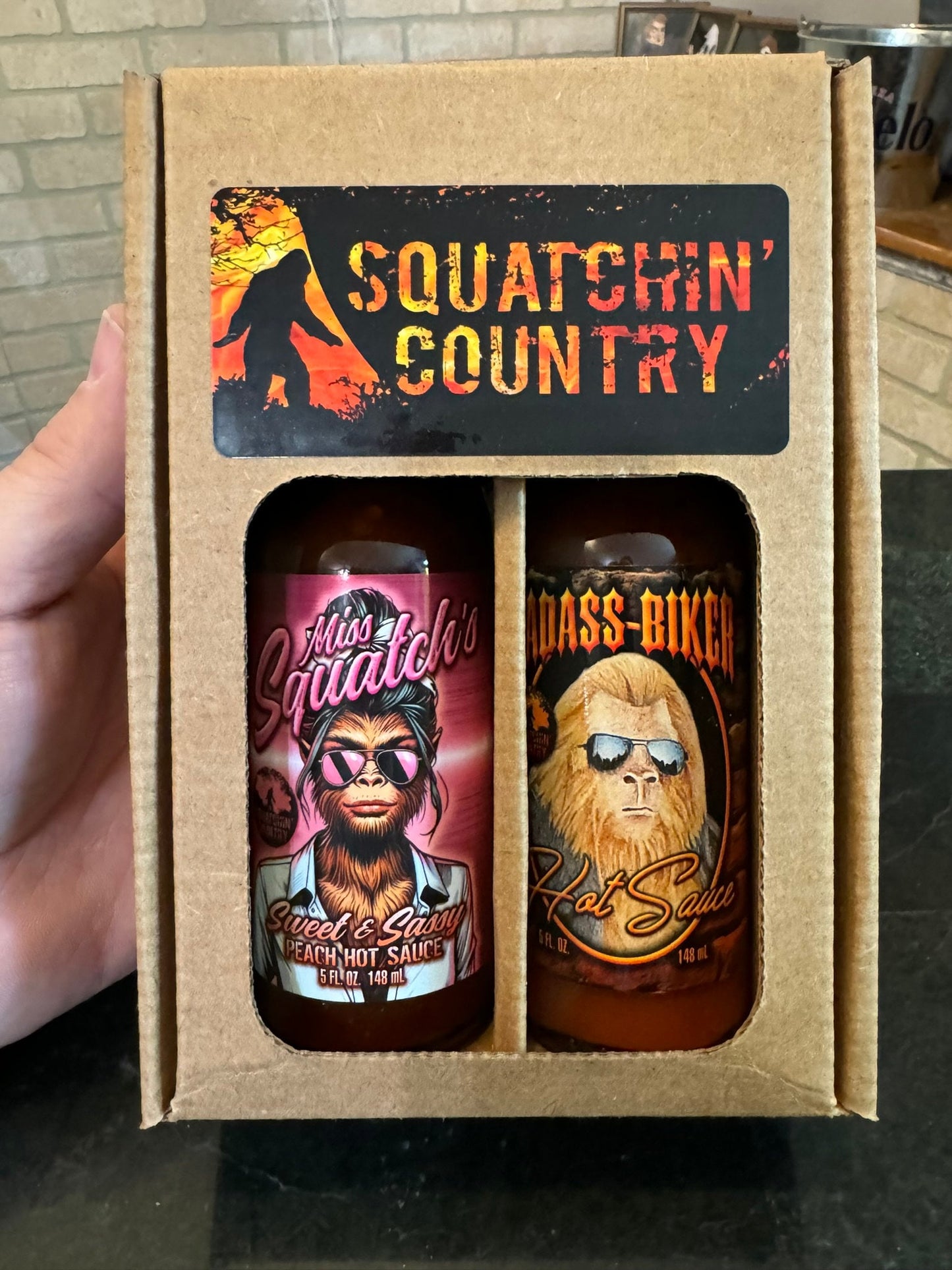Squatchin' Country Hot Sauce 2 pack Gift set