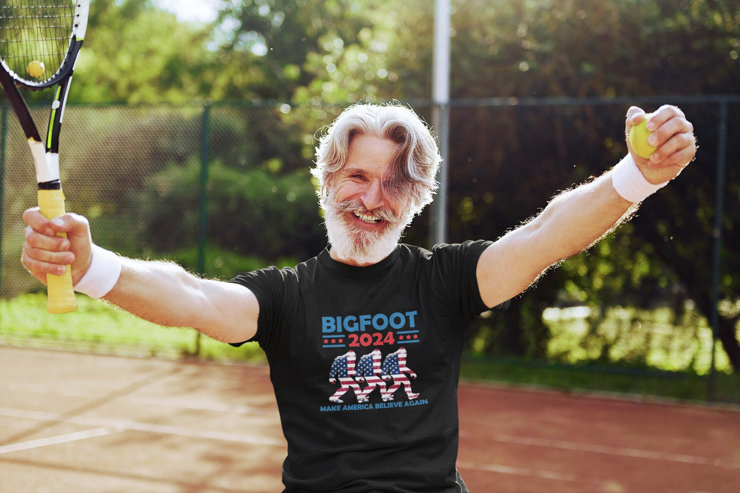Bigfoot 2024 tshirt (black)