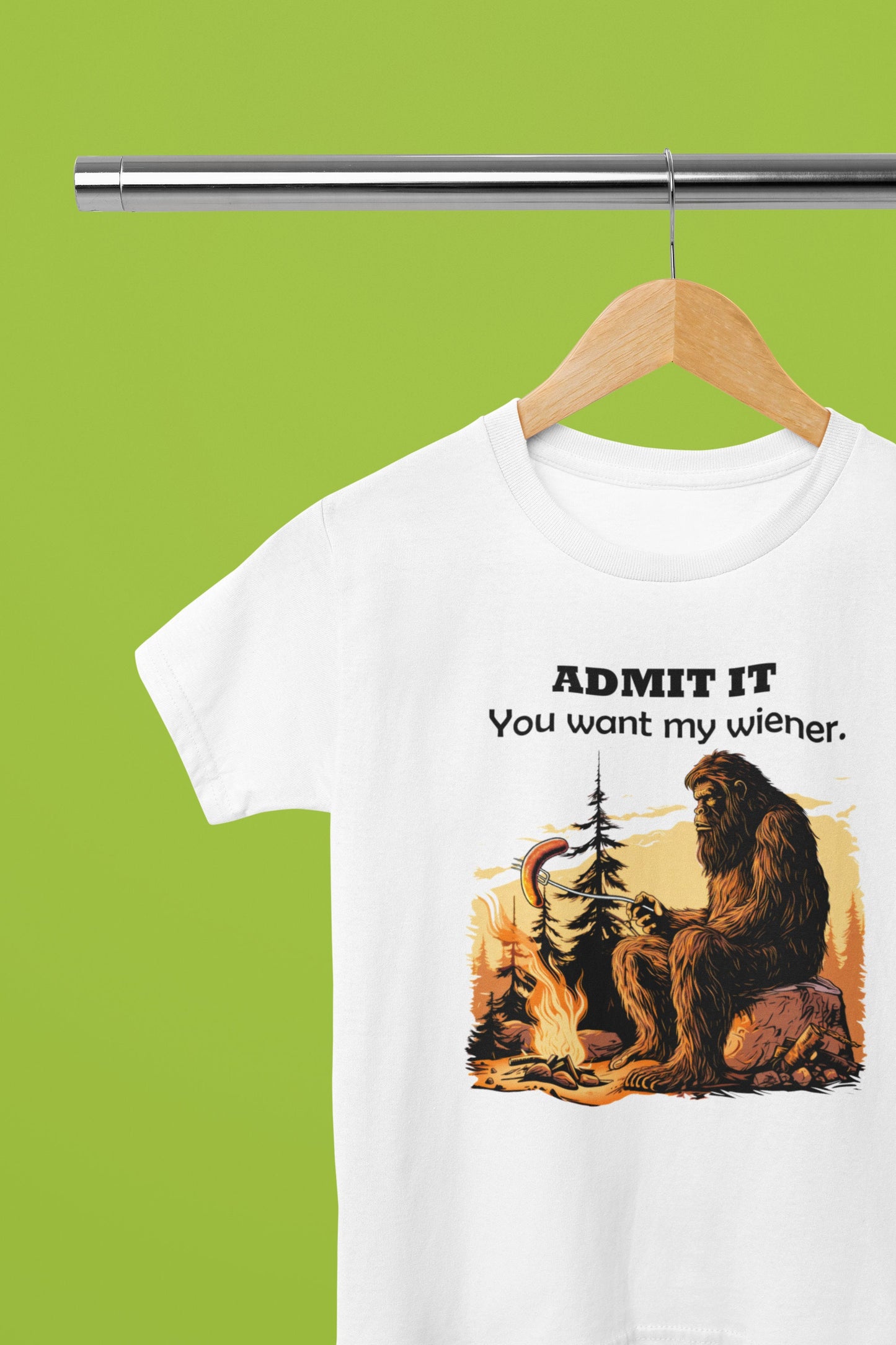Admit it - You want my wiener t-shirt (gray, white or black)