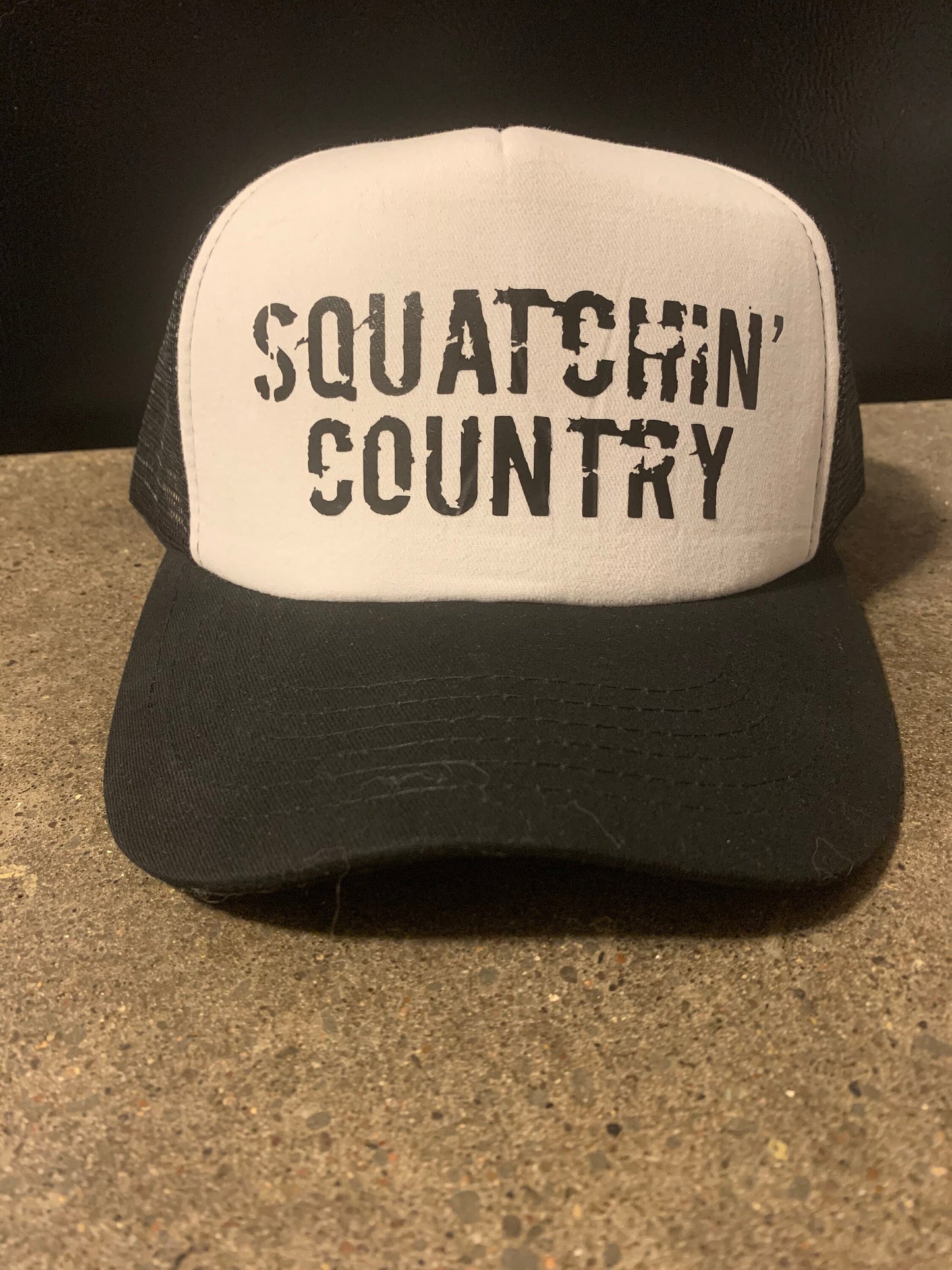 Squatchin' Country snap-back caps