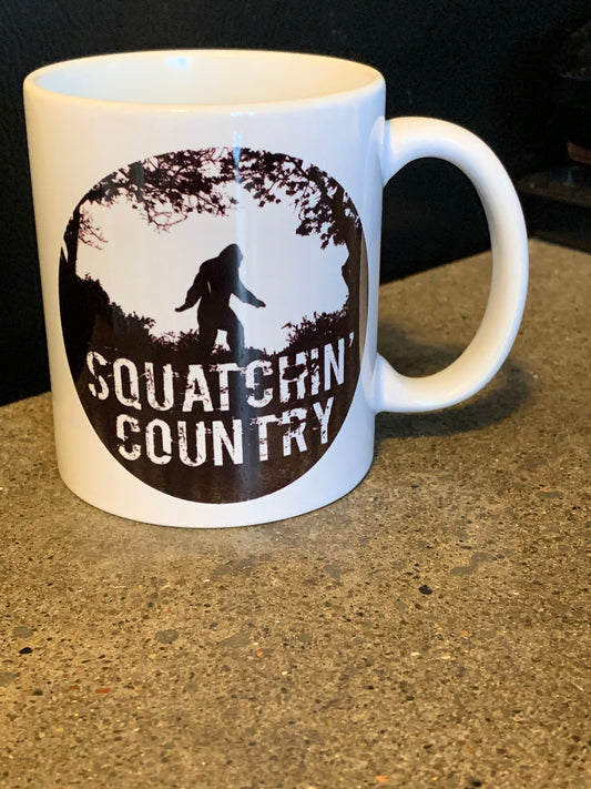 Squatchin' Country coffee mug - same day shipping!