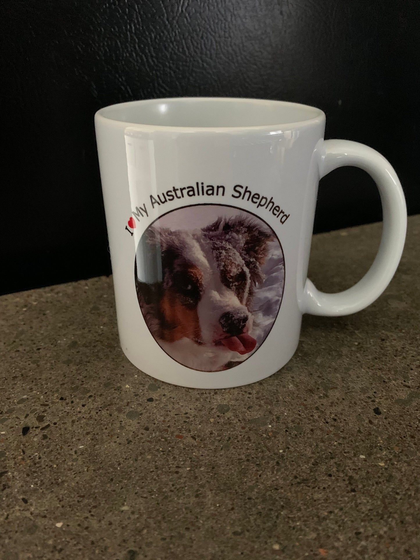 Custom dog photo dog mom coffee mug