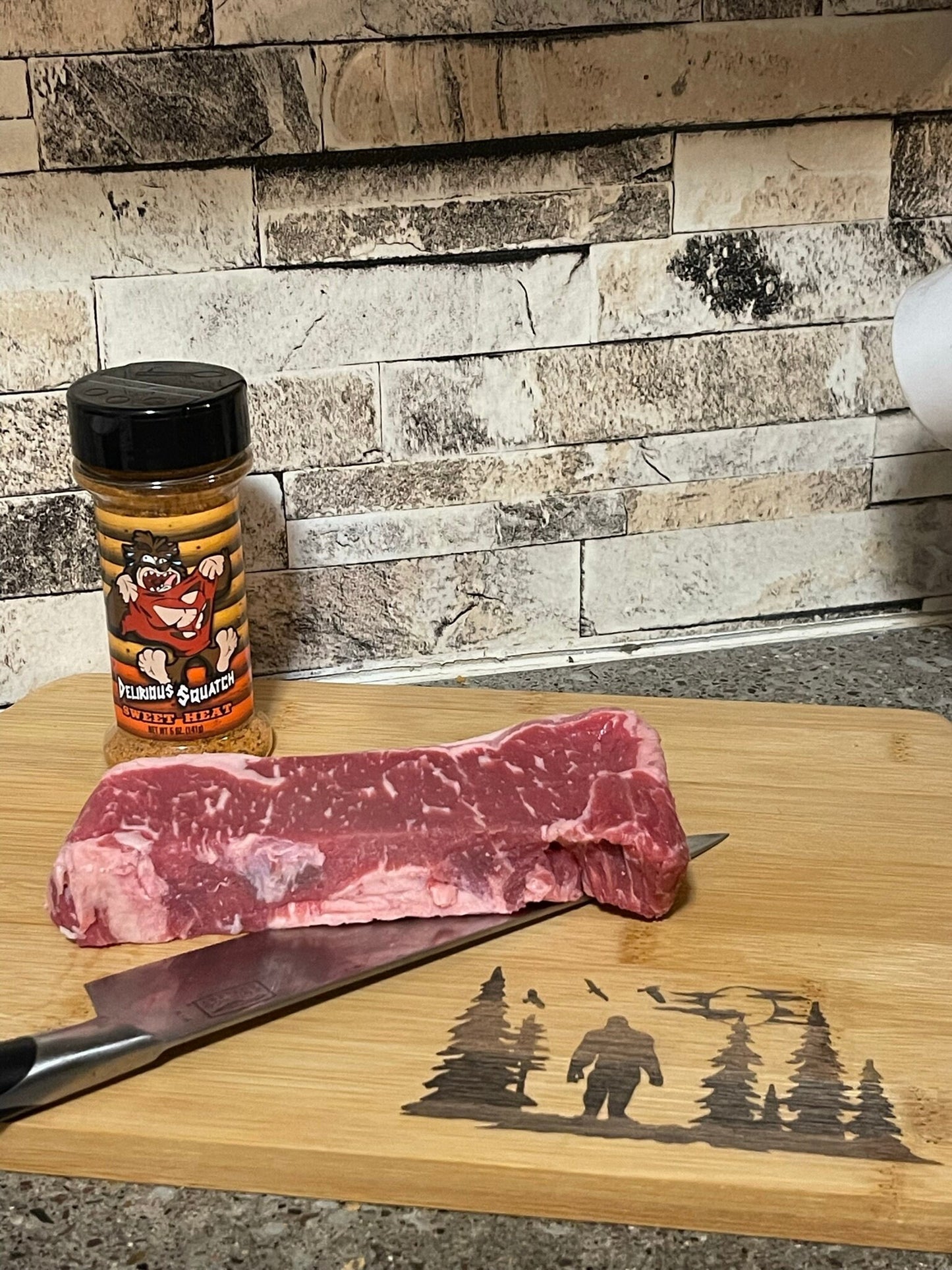 Delirious Squatch Sweet Heat seasoning from Squatchin' Country