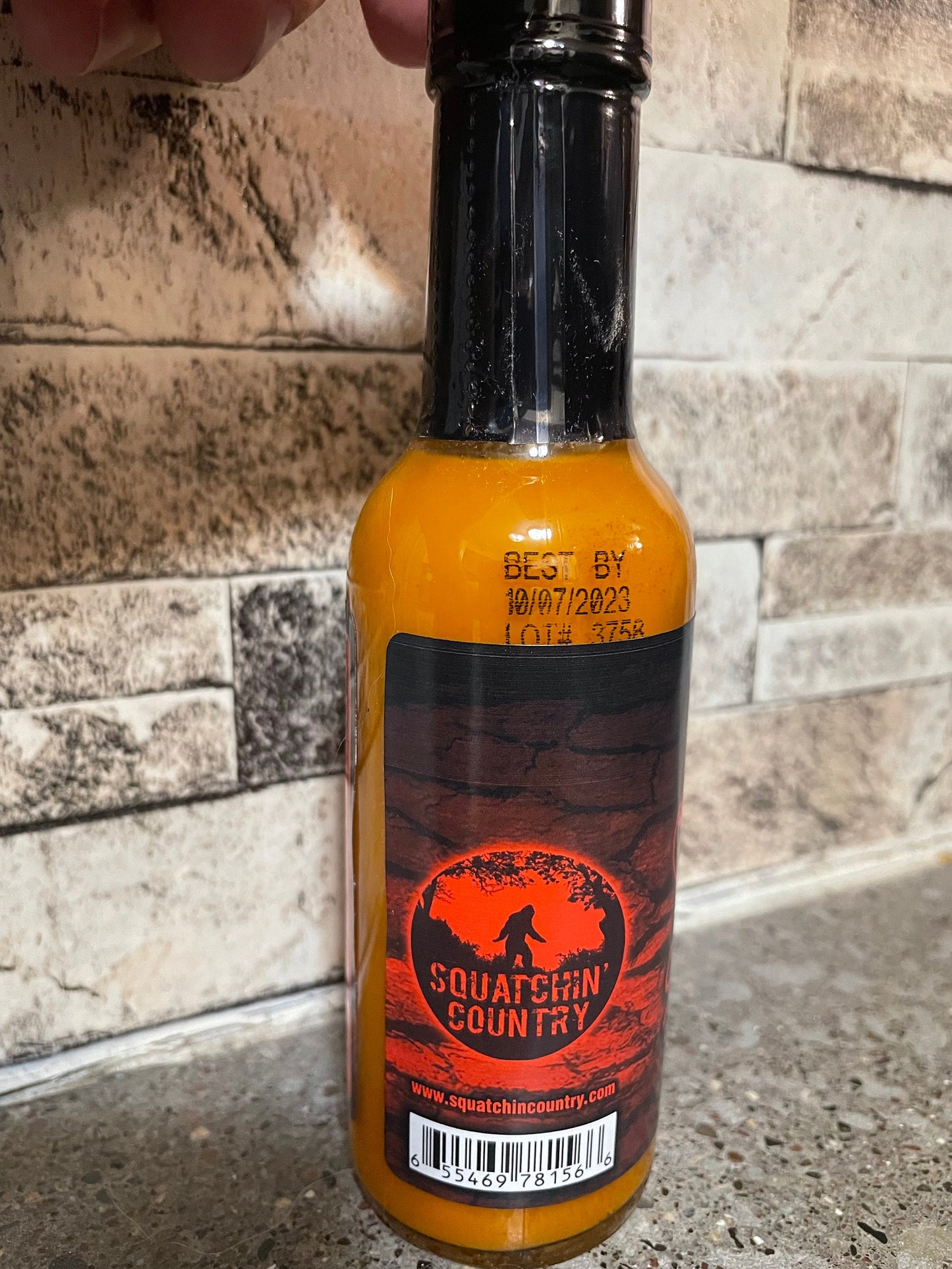 Angry Squatch Cajun Hot Sauce from Squatchin' Country