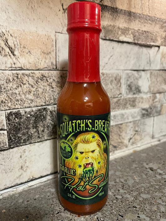 Squatch's Breath Garlic Hot Sauce from Squatchin' Country