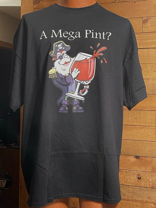 Captain Yeti Mega Pint T-shirt by Squatchin' Country