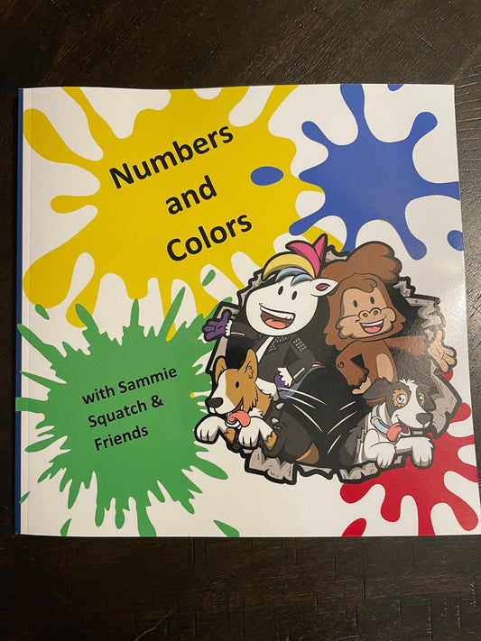 Numbers and Colors with Sammie Squatch & friends - early education series