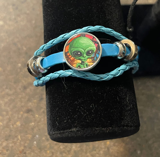 Friendship bracelet - choose your design - bigfoot, alien, more