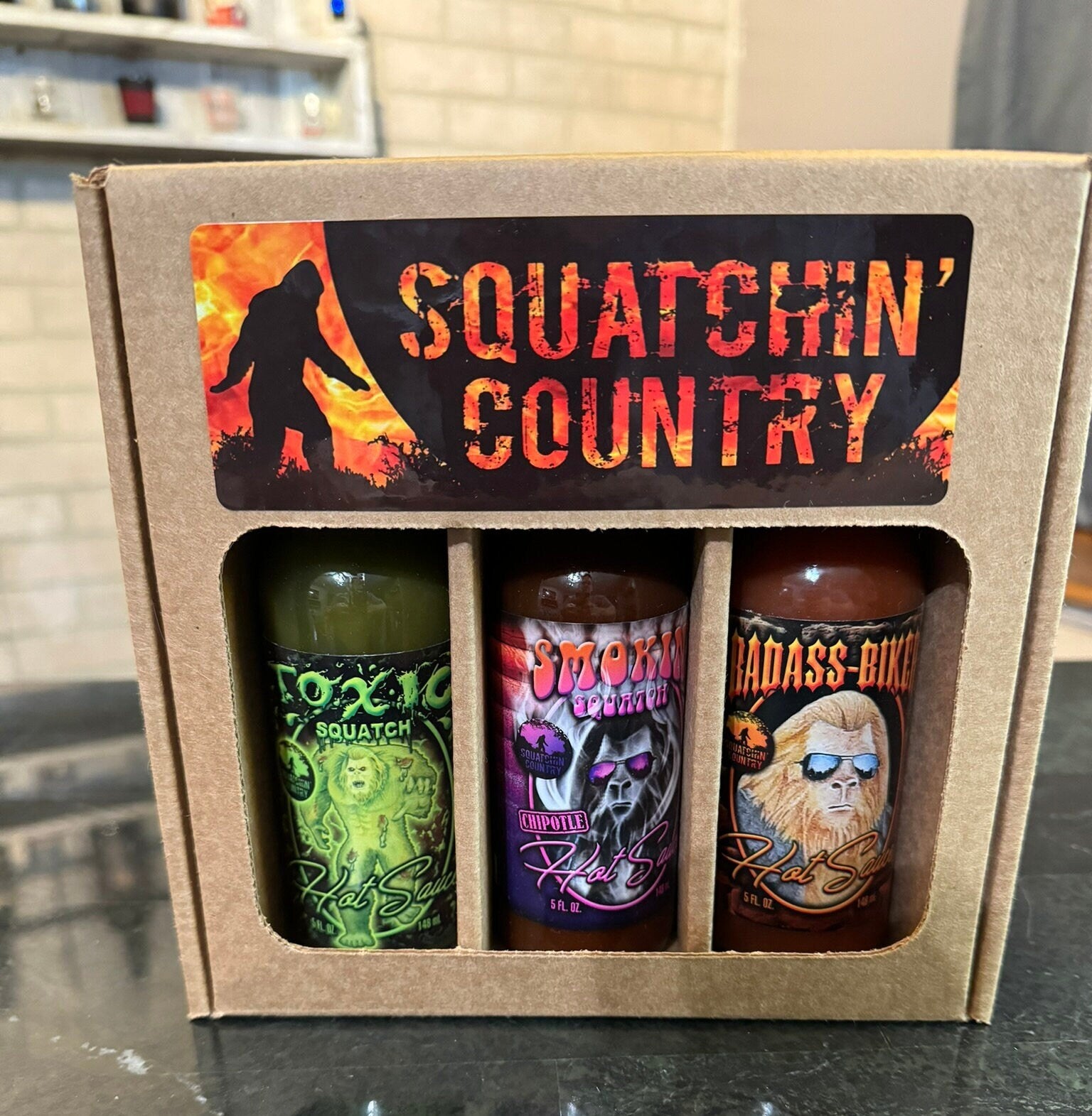 Squatchin&#39; Country hot sauce 3-pack